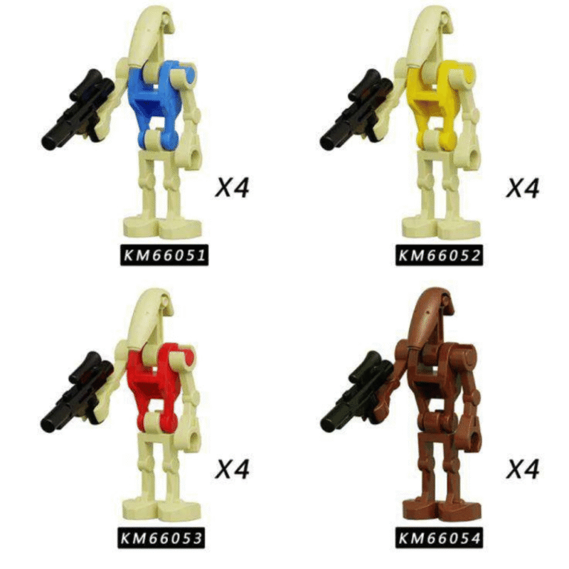 Star Wars Kampfdroid Commander 4-teilig Minifiguren KM66052 – Bild 2