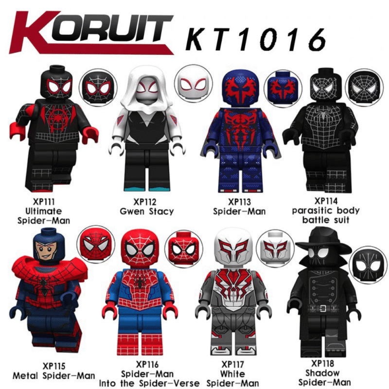 Marvel Spider-Man Noir Minifiguren XP-118 – Bild 2