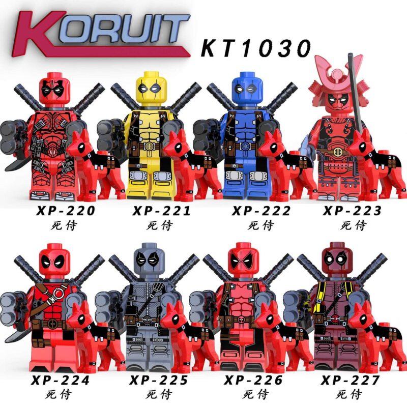 Marvel Samurai Deadpool Minifiguren XP-223 – Bild 2