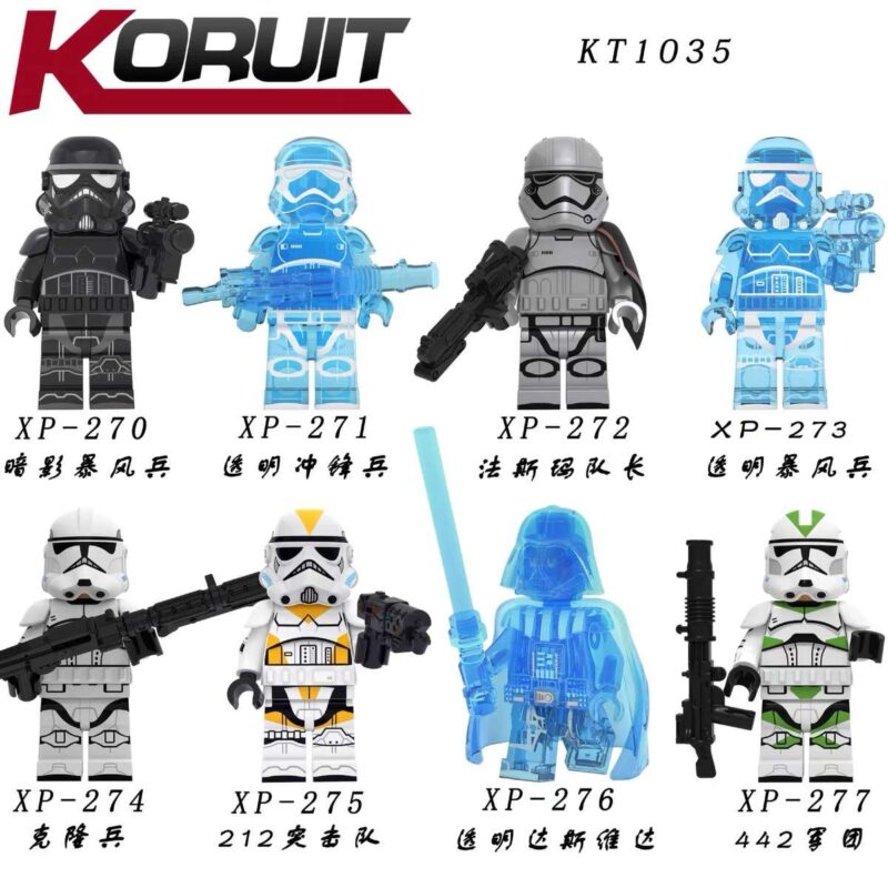 Star Wars 212. Angriffsbataillon Sturmtruppler Minifiguren XP-275 – Bild 2