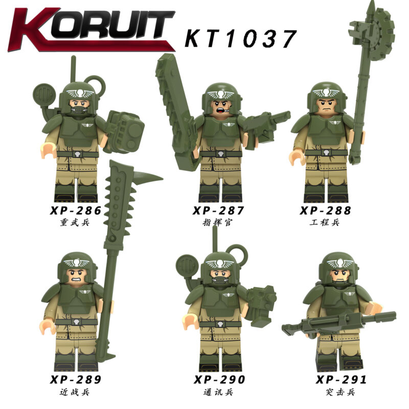 Warhammer Cadian Shock Trooper Minifiguren XP-287 – Bild 2