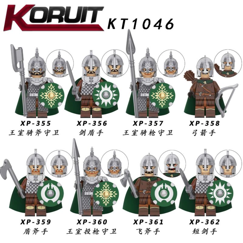 Herr der Ringe Rohan-Krieger Minifiguren XP-358 – Bild 2
