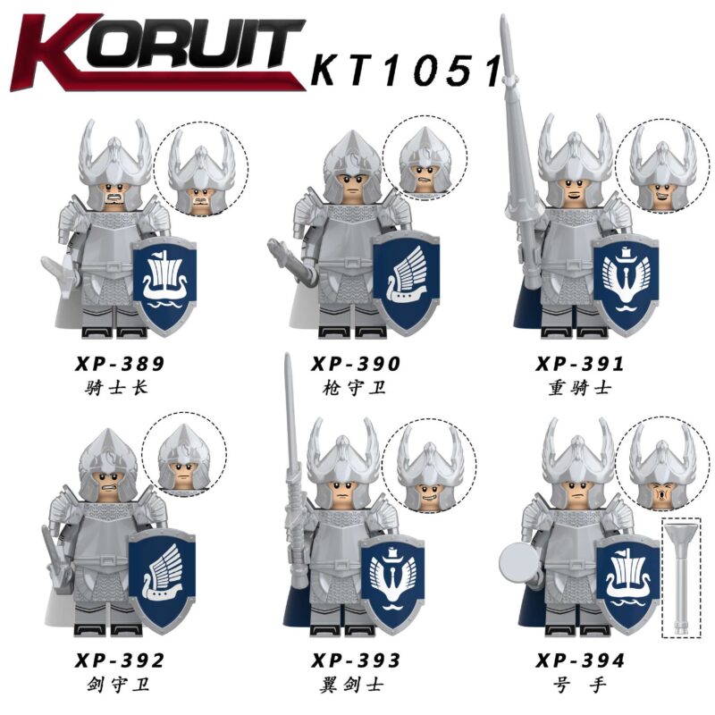 Herr der Ringe Swan Knight Minifiguren XP-390 – Bild 2
