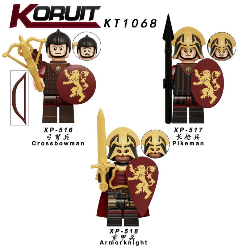 Mittelalterlicher Lannister Bowman (Minifiguren) XP516 – Bild 2