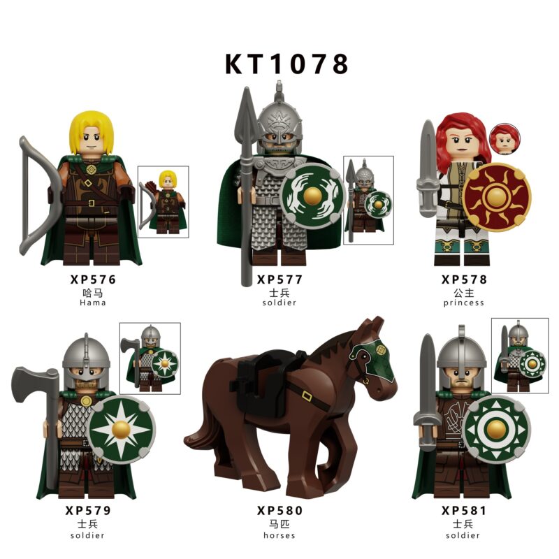 Herr der Ringe Rohan Krieger Minifiguren XP581 – Bild 2