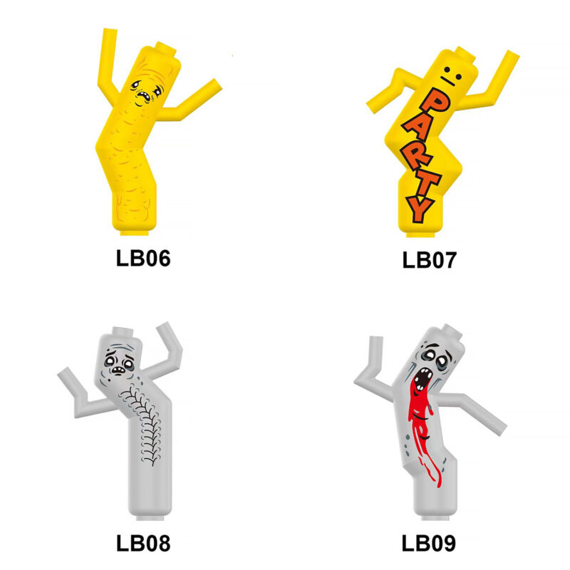 Bloody Zombie Tubeguy Minifiguren LB09 – Bild 2