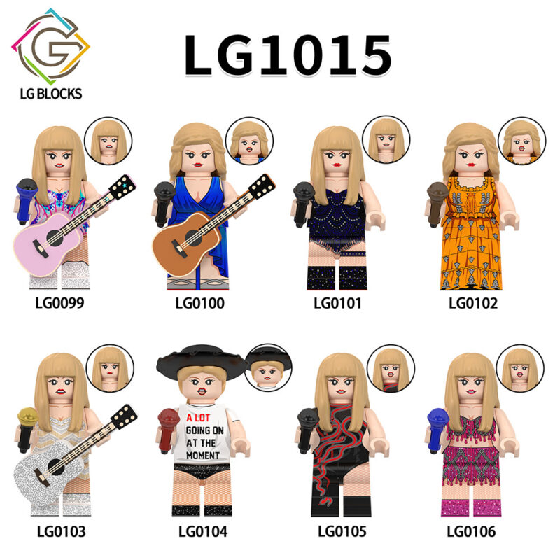 Celebrity Taylor Swift minifigurens LG0099 – Bild 2