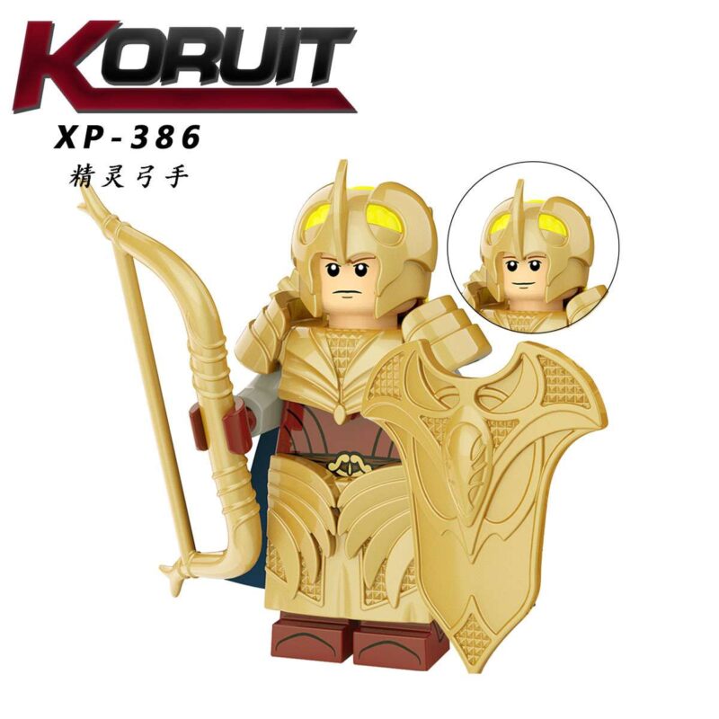 Herr der Ringe Elfenkrieger Minifiguren XP-386