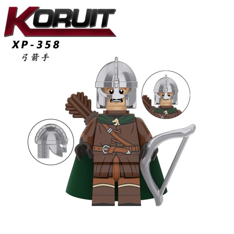 Herr der Ringe Rohan-Krieger Minifiguren XP-358