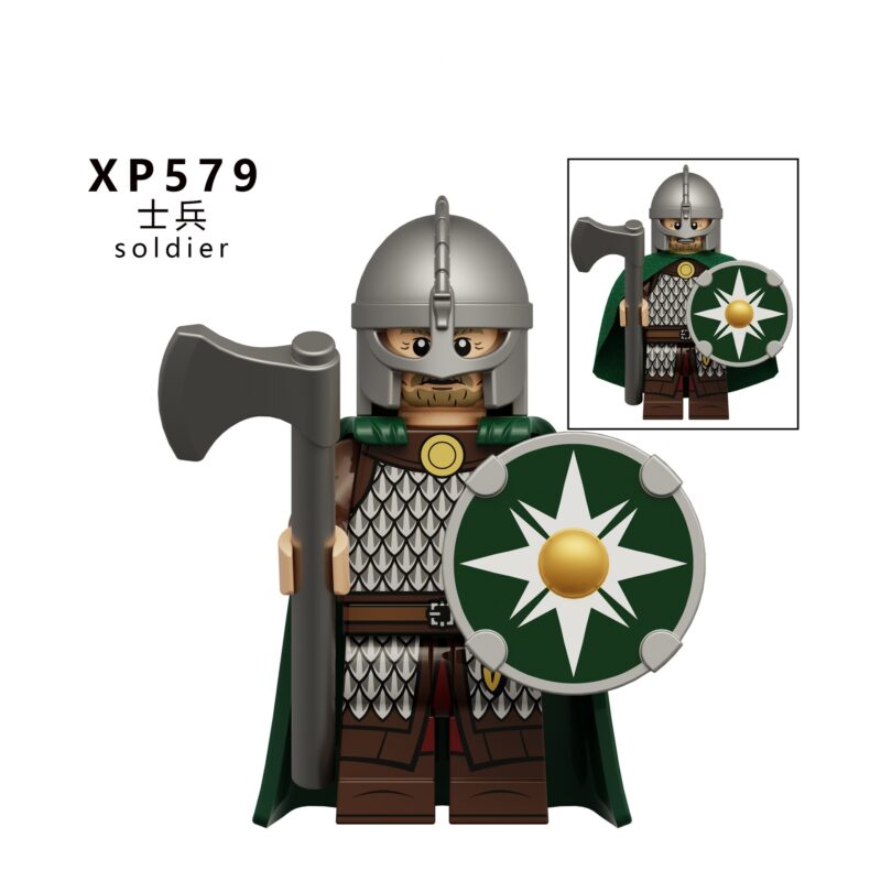 Herr der Ringe Rohan Warrior Minifiguren XP579