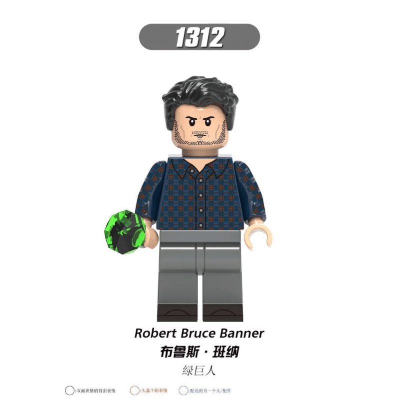 Marvel Bruce Banner Minifiguren XH1312