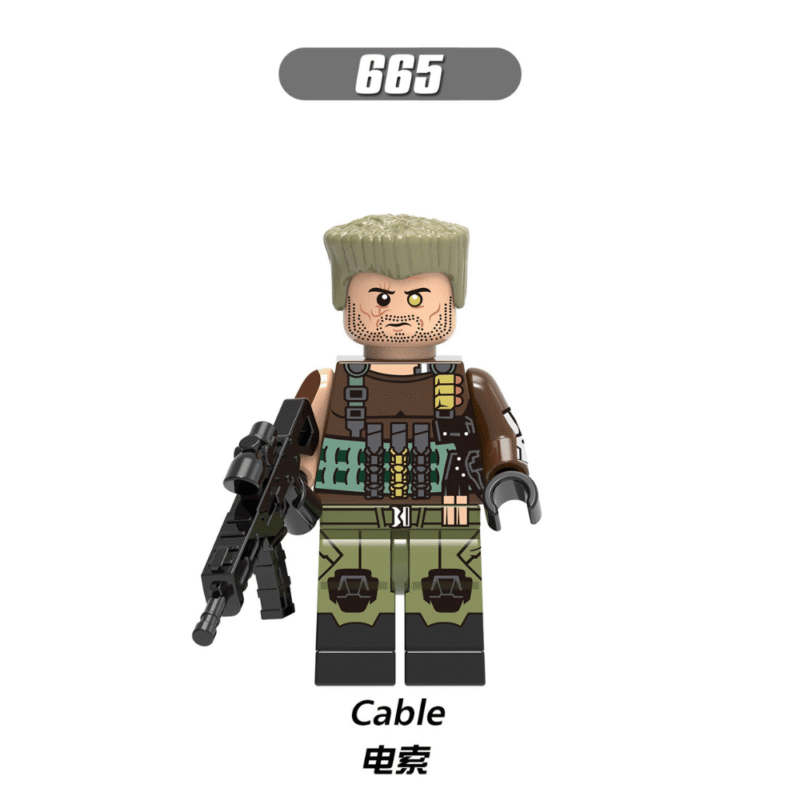 Marvel Cable Movie Version Minifiguren XH665