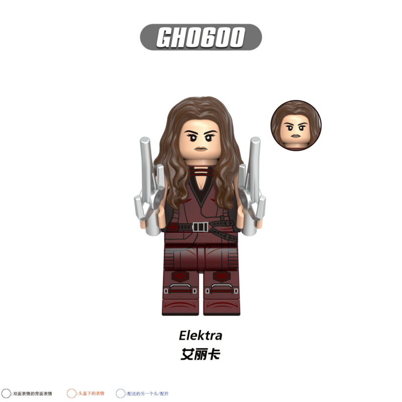 Marvel Elektra The Void Minifiguren GH0600