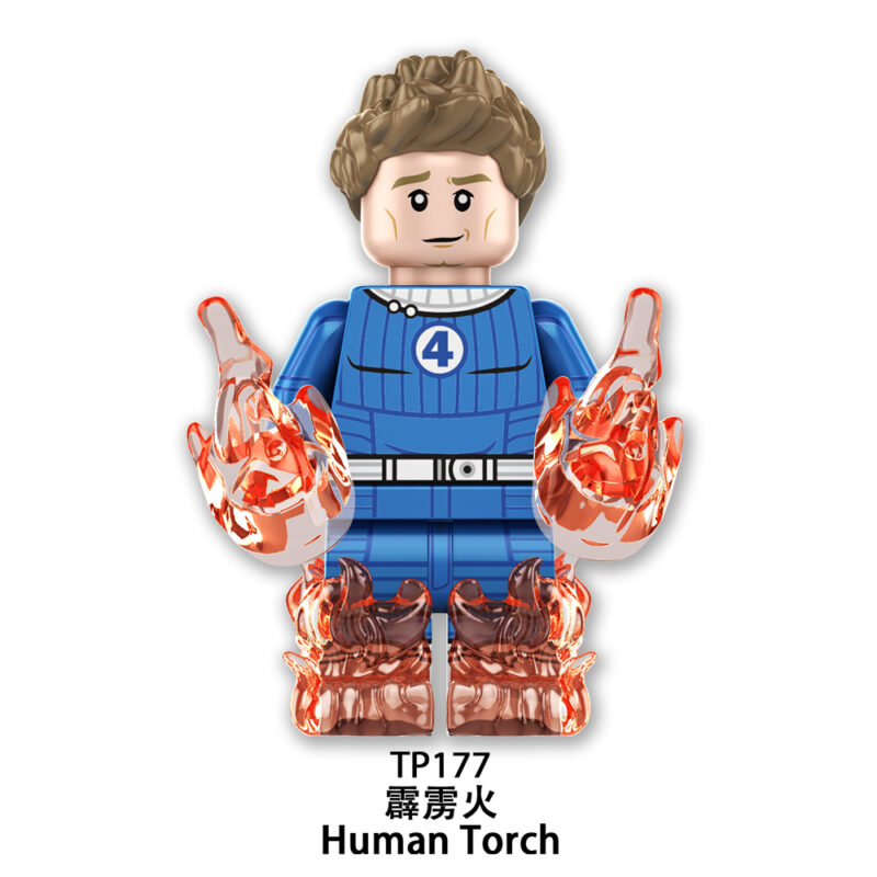 Marvel Human Torch Fantastic 4 minifigurens TP177