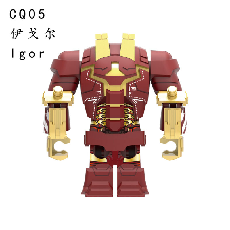Marvel Iron Man Mk 38 Igor minifigurens CQ05 – Bild 2