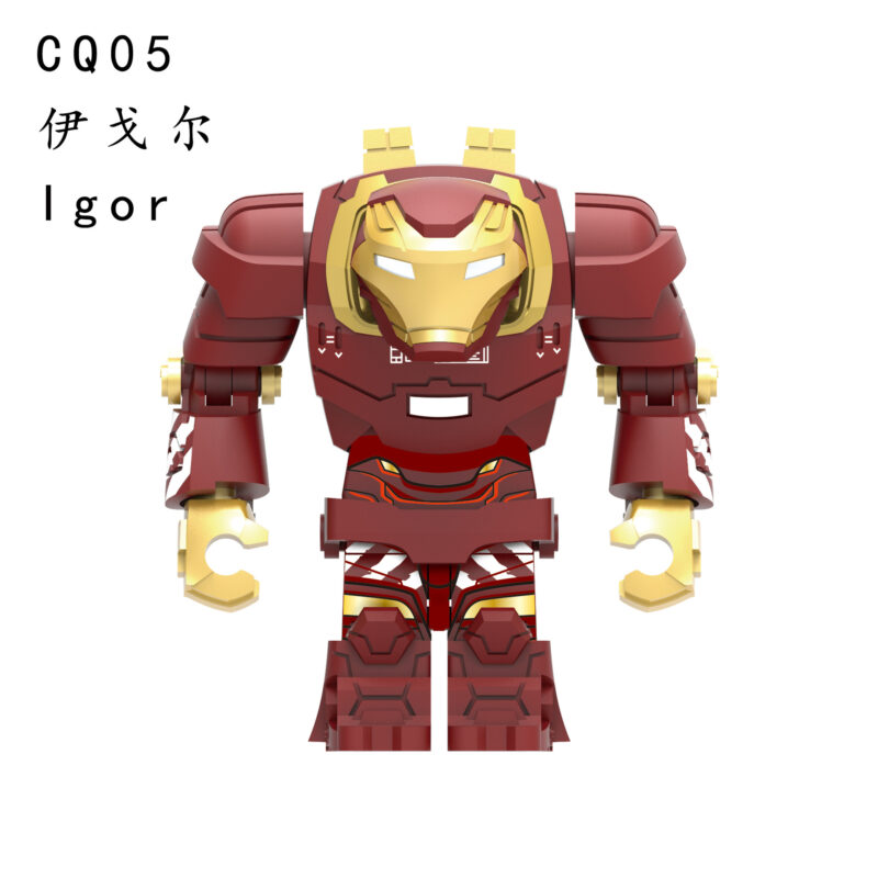 Marvel Iron Man Mk 38 Igor minifigurens CQ05