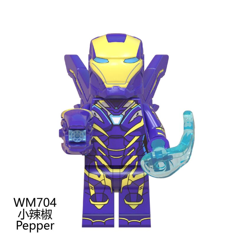 Marvel Iron Man Mk 49 Rettungsanzug Minifiguren WM704