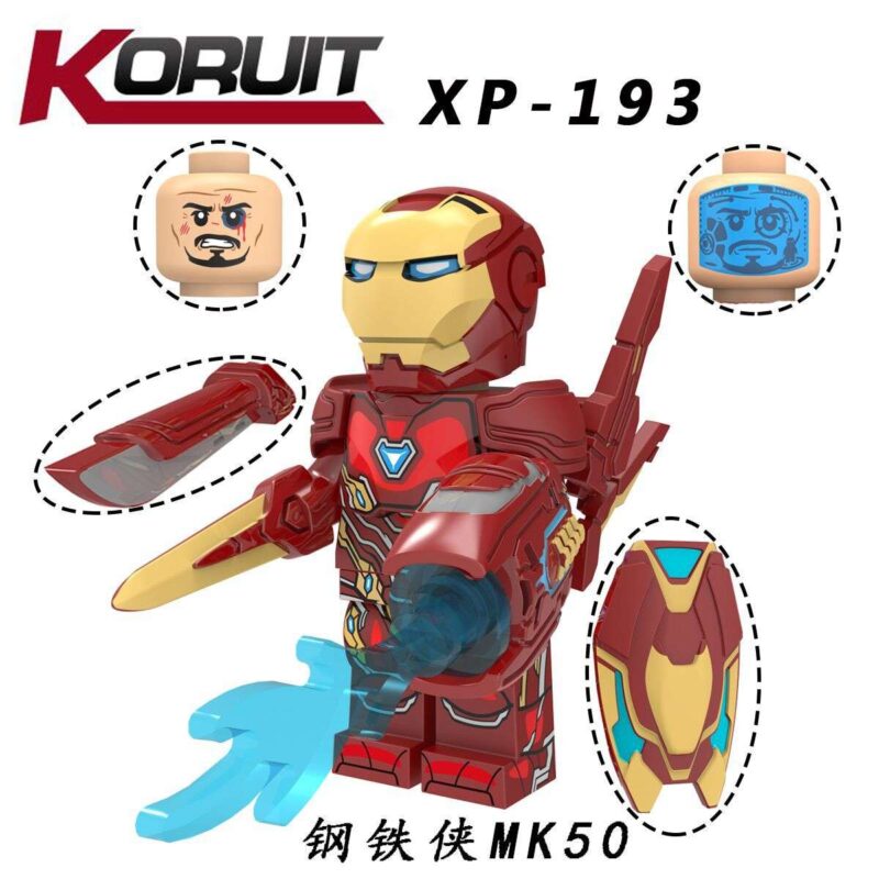 Marvel Iron Man Mk 50 Minifiguren XP-193
