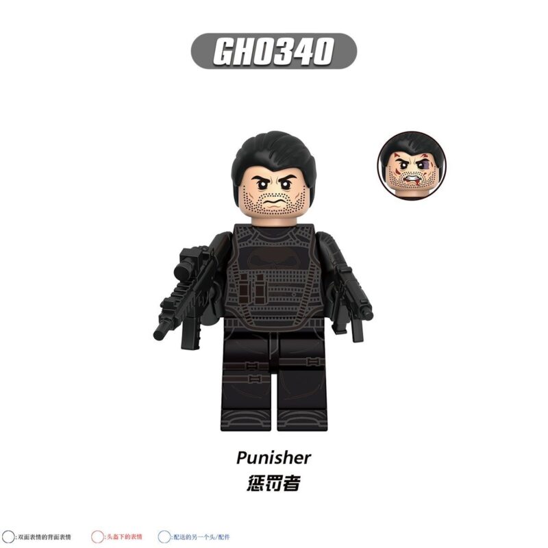 Marvel Punisher-Minifiguren GH0340