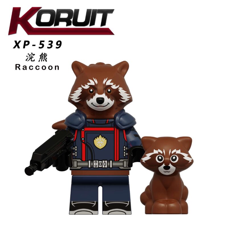 Marvel Rocket Raccoon Ravager Minifiguren XP-539