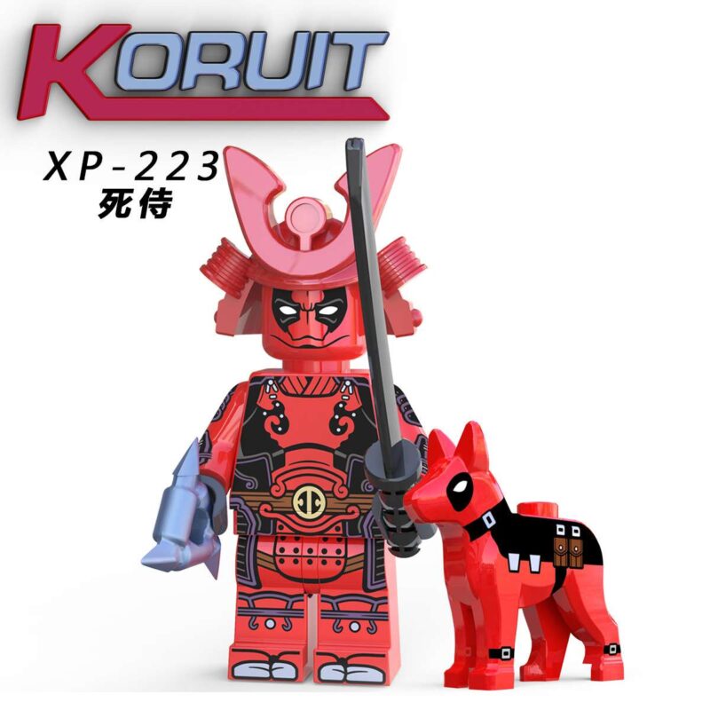 Marvel Samurai Deadpool Minifiguren XP-223