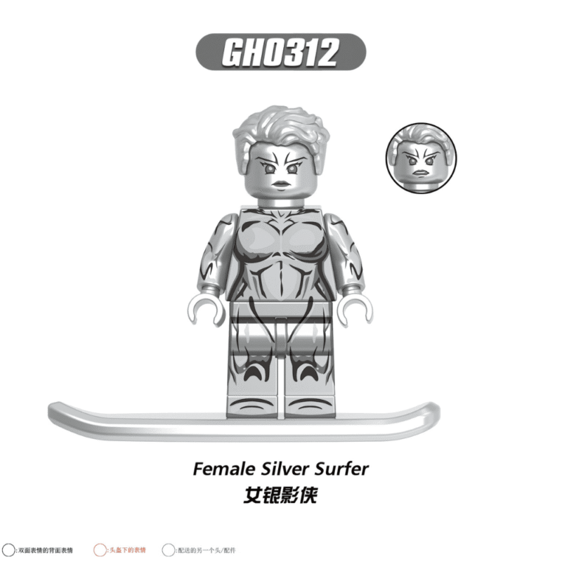 Marvel Silver Surfer Fantastic 4 Minifiguren GH0312