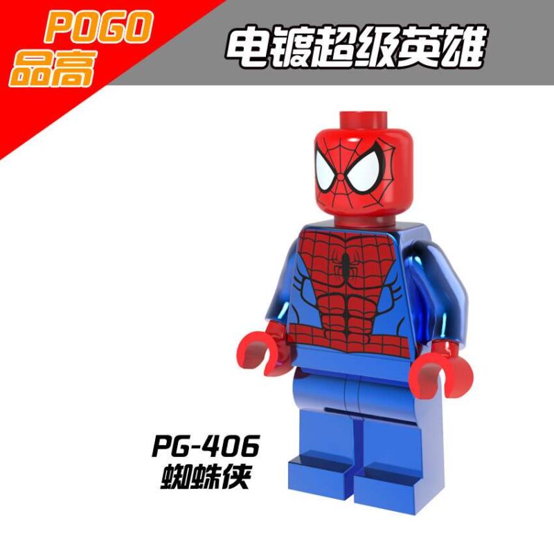 Marvel Spider-Man Chrome Minifiguren PG-406