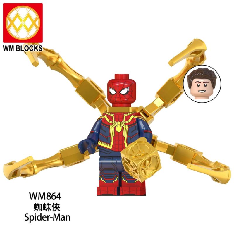 Marvel Spider-man Integrated Suit minifigurens WM864