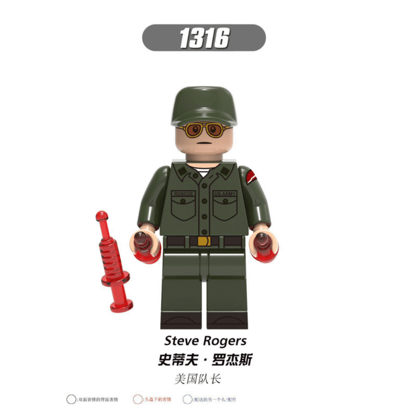 Marvel Steve Rogers (Minifiguren) XH1316