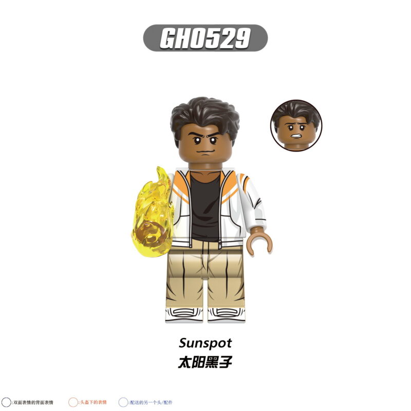 Marvel Sunspot X-Men – 97 Minifiguren GH0529