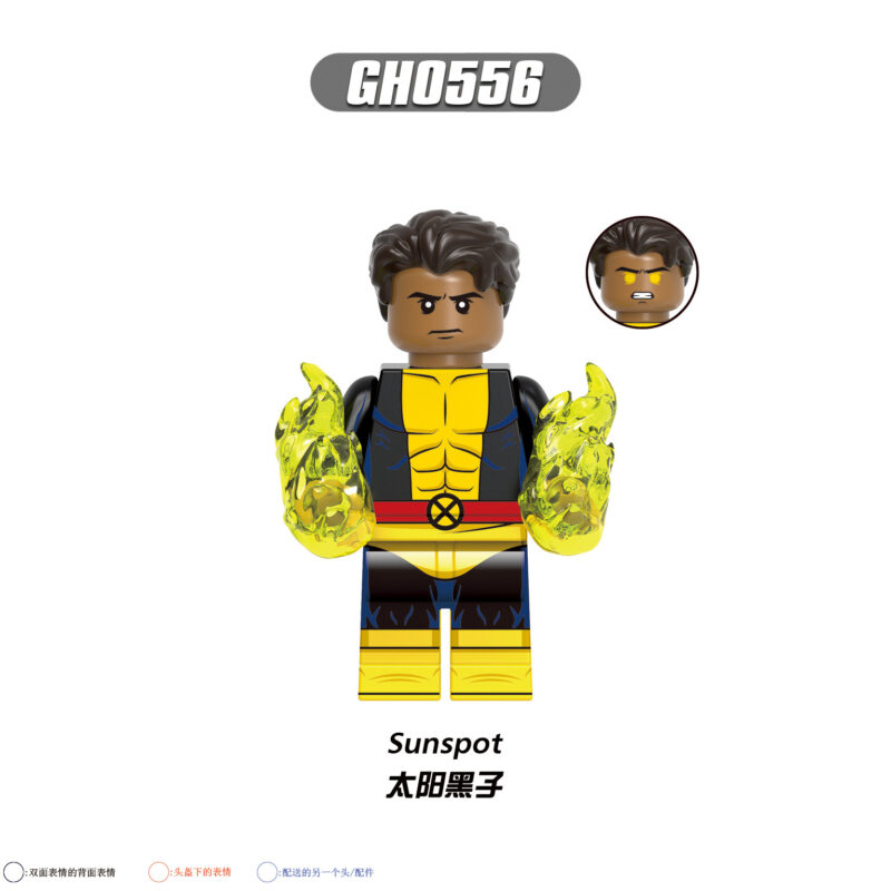 Marvel Sunspot X-Men – 97 Minifiguren GH0556