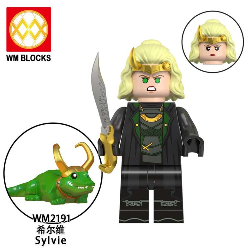Marvel: Sylvie mit Umhang (Minifiguren) WM2191