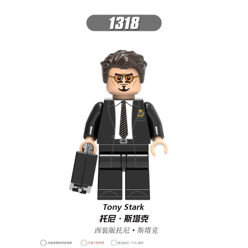 Marvel Tony Stark Minifiguren XH1318