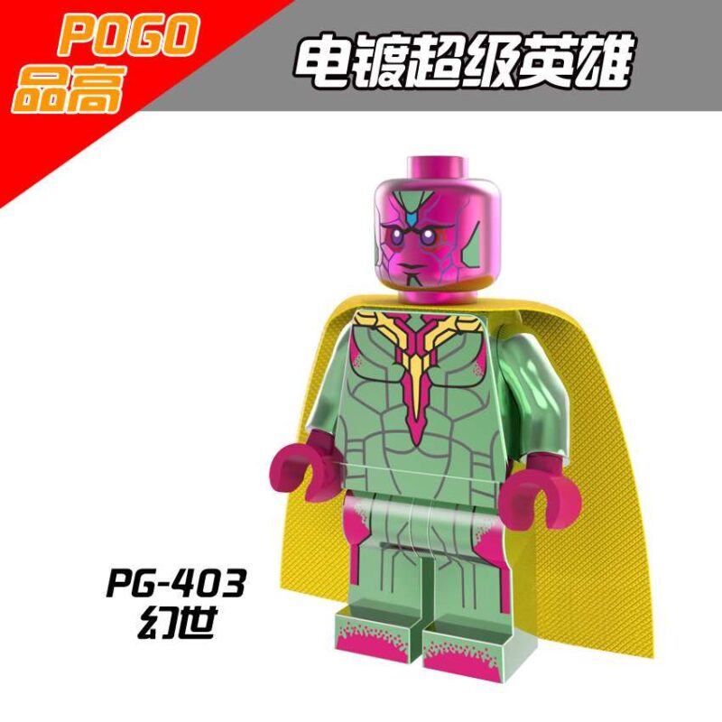 Marvel: Vision MCU Chrome-Minifiguren PG-403