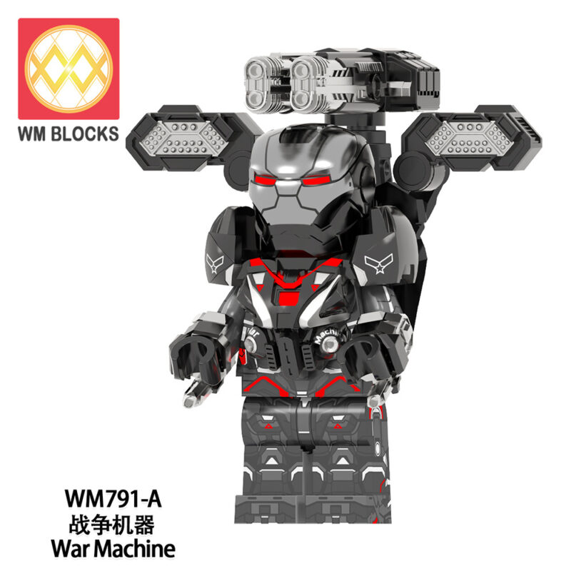Marvel War Machine Mk 7 minifigurens WM791-A