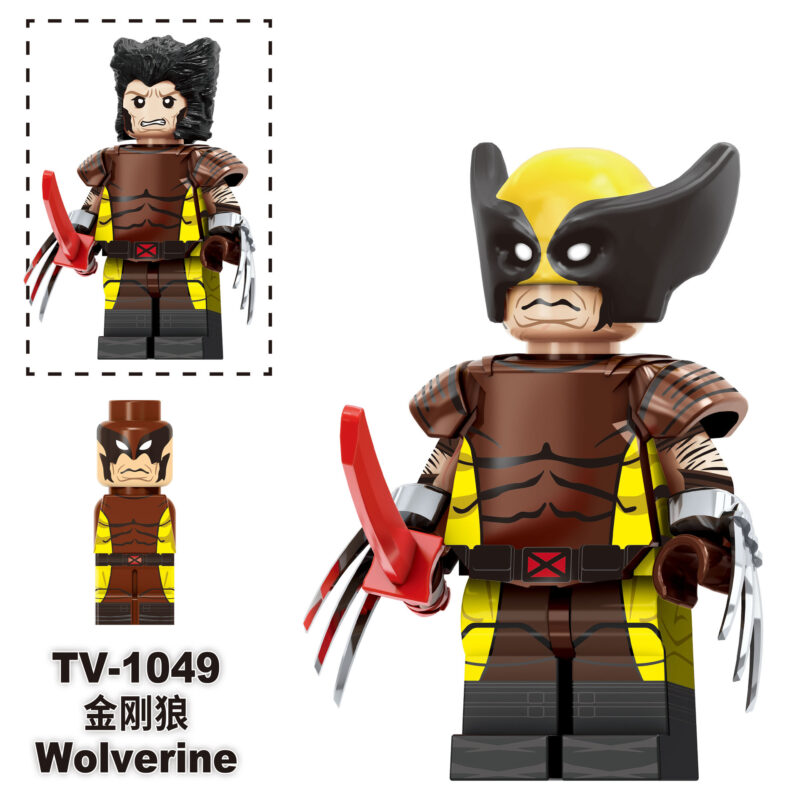Marvel: Wolverine Brown (Minifiguren) TV-1049