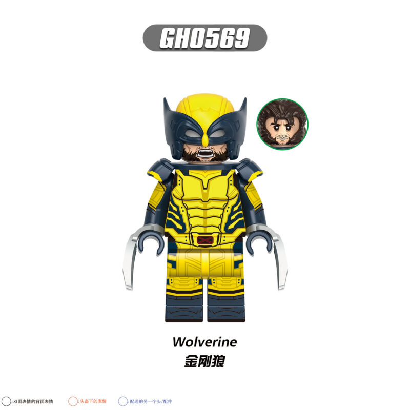 Marvel Wolverine minifigurens GH0569
