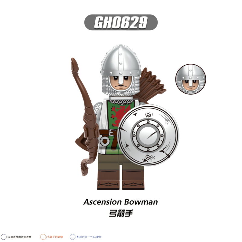 Medieval Ascension Bowman Psychic Scout Minifiguren GH0629