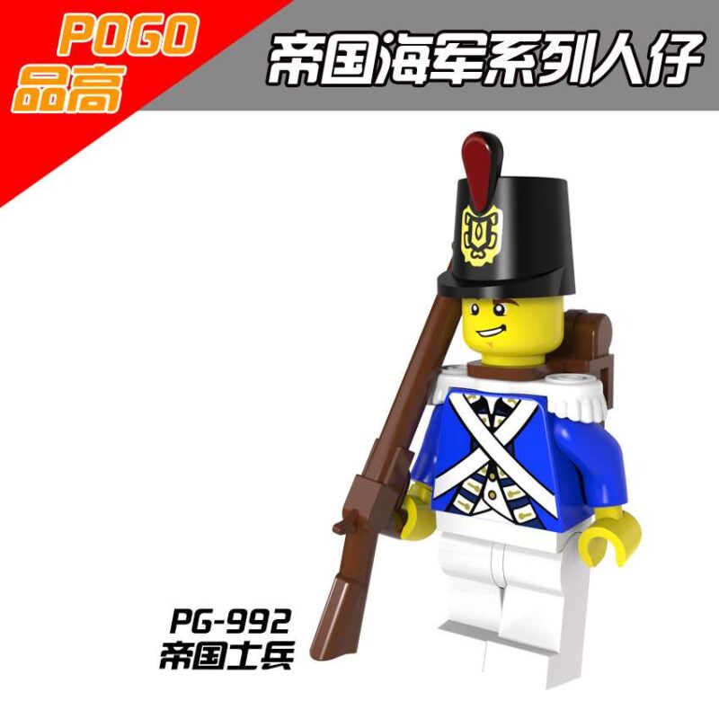Mittelalterlicher Blaumantelsoldat (Minifiguren) PG-992