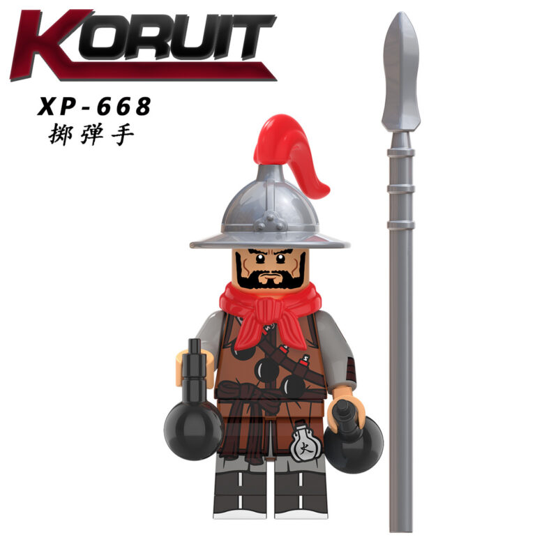 Mittelalterliche: Granaten-Soldat aus der Ming-Dynastie (Minifiguren) XP-668