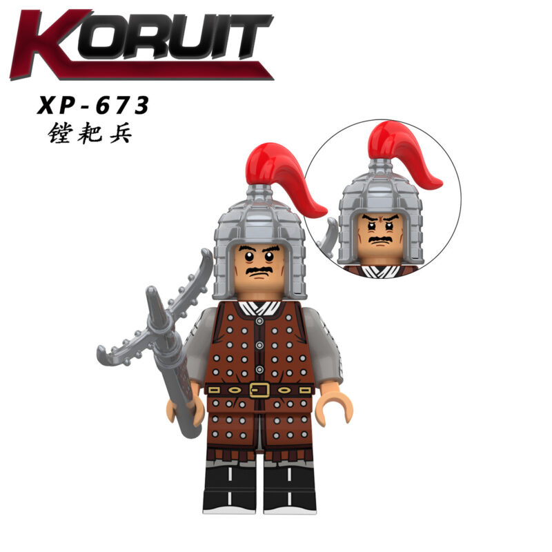 Mittelalterlicher Soldat aus der Ming-Dynastie (Minifiguren) XP-673