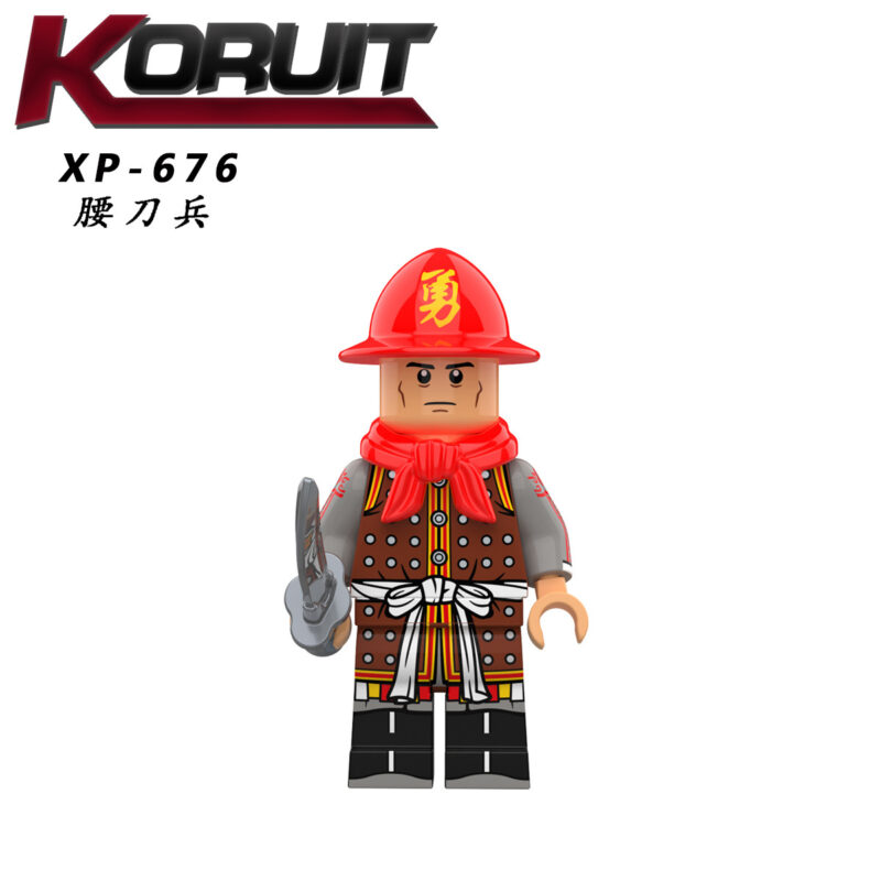 Medieval Ming Dynasty Soldier Minifiguren XP-676