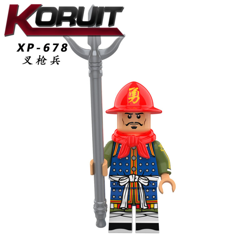 Mittelalterlicher Soldat der Ming-Dynastie Minifiguren XP-678