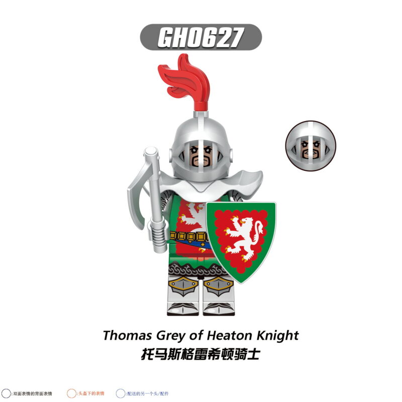 Mittelalterlicher Sir Thomas Grey von Heaton Minifiguren GH0627