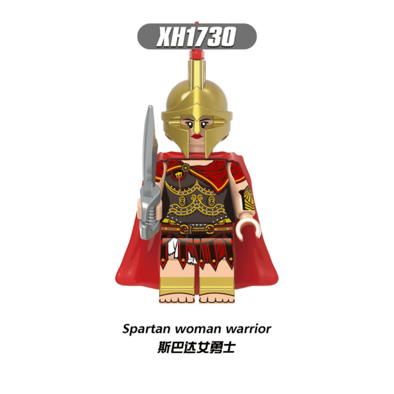 Mittelalterlicher Spartanischer Krieger Minifiguren XH1730