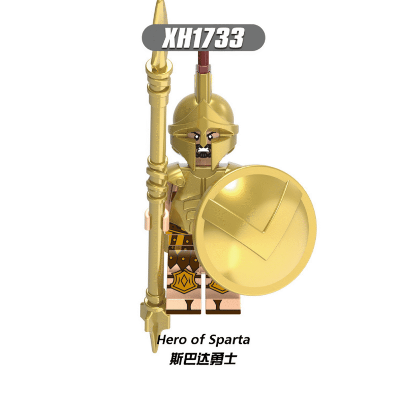 Mittelalterlicher Spartanischer Krieger Minifiguren XH1733