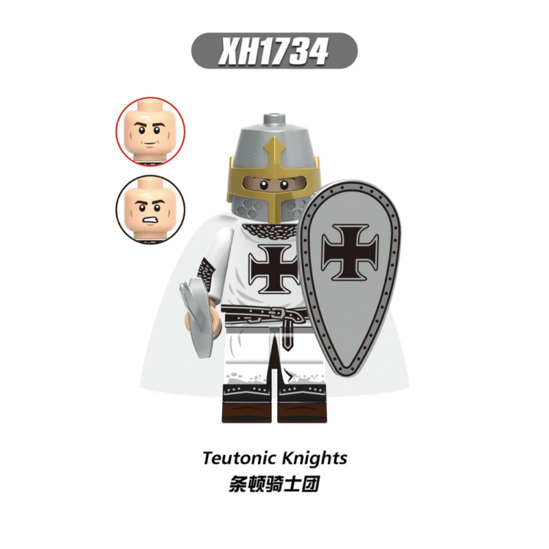 Mittelalterlicher Deutscher Ritter Minifiguren XH1734