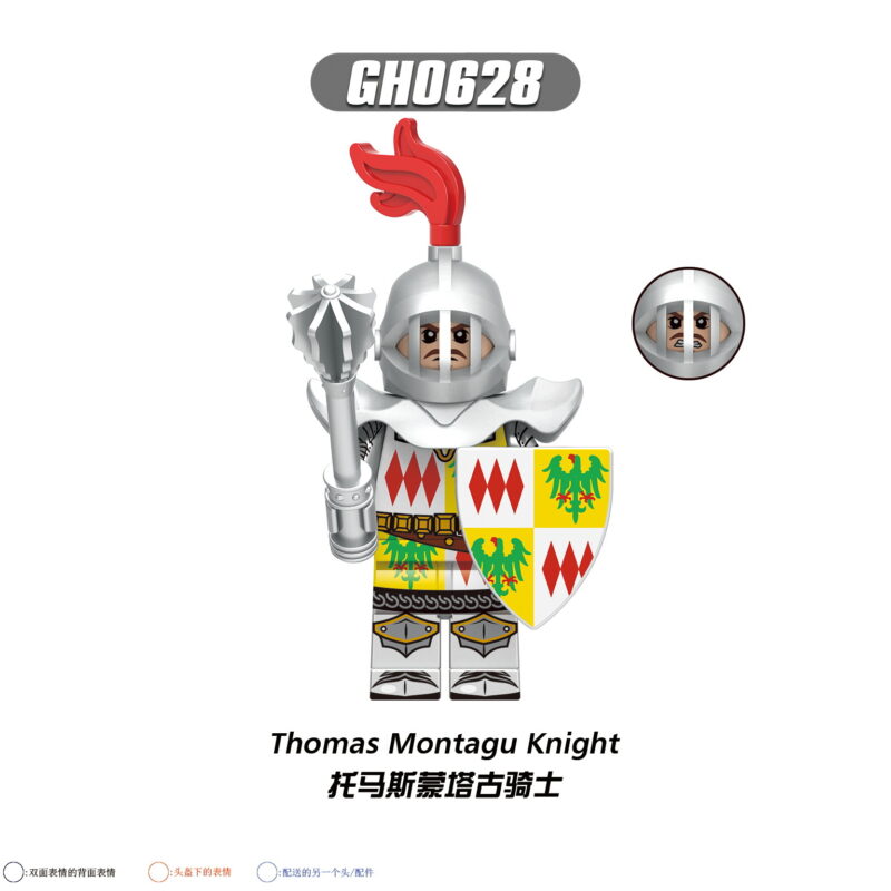Mittelalterlicher Thomas Montagu Minifiguren GH0628