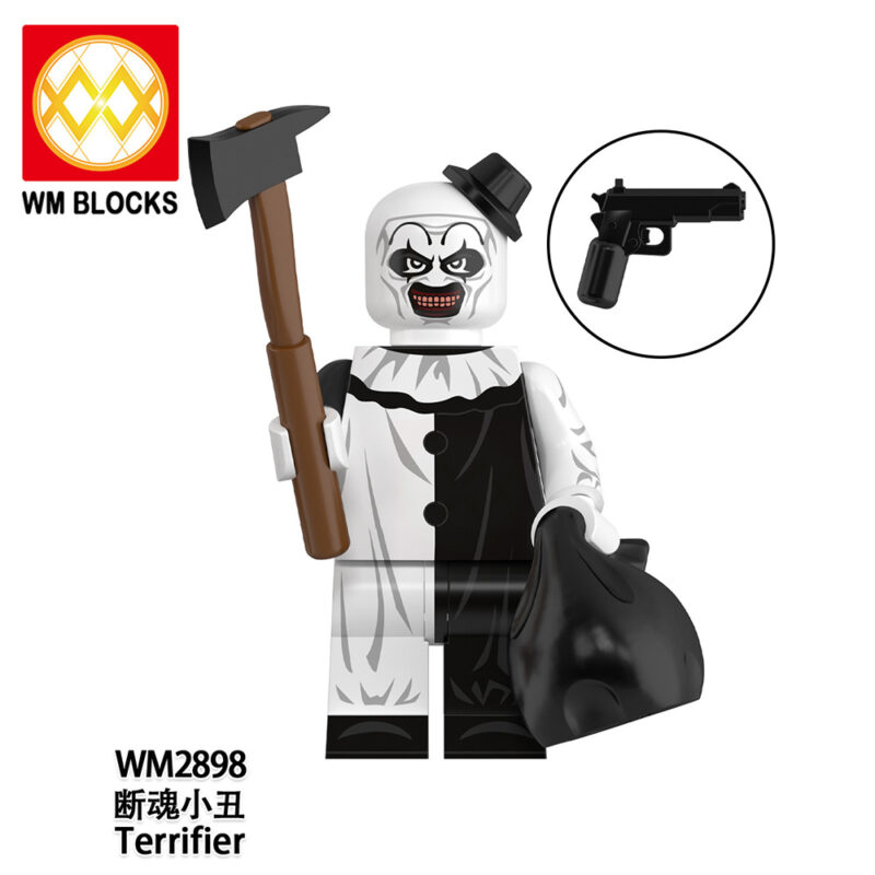 Movie Terrifier Art the Clown minifigurens WM2898