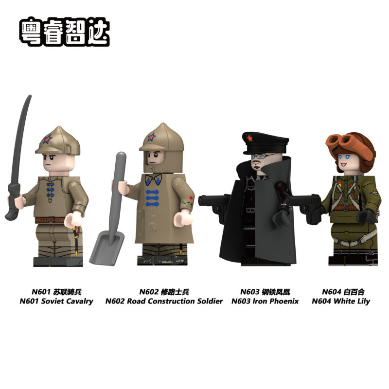Armee Militär Straßenbau Soldat Minifiguren N602 – Bild 2